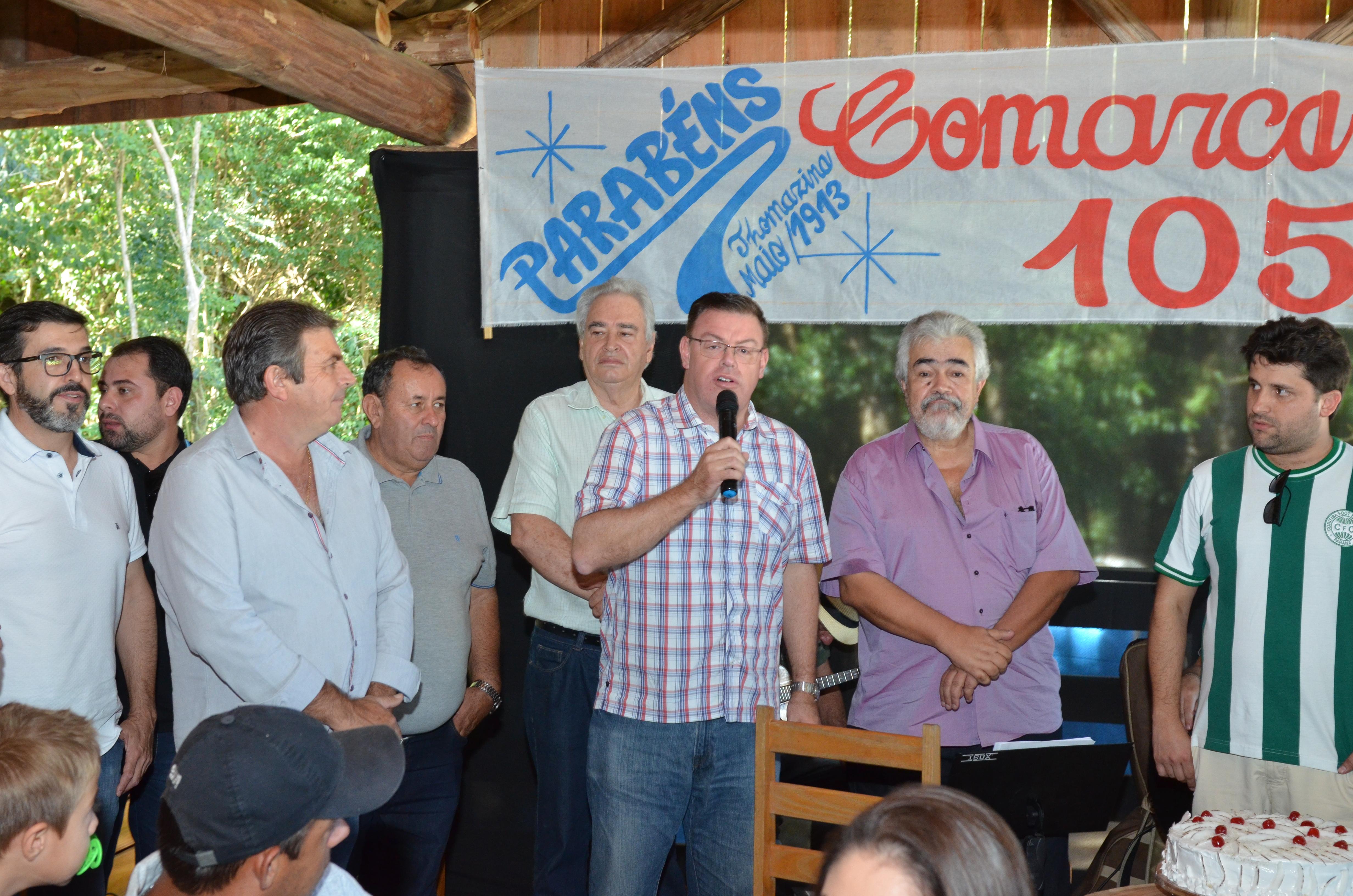 Comarca de Tomazina, uma das mais antigas do Paraná, comemora aniversário de 105 anos
