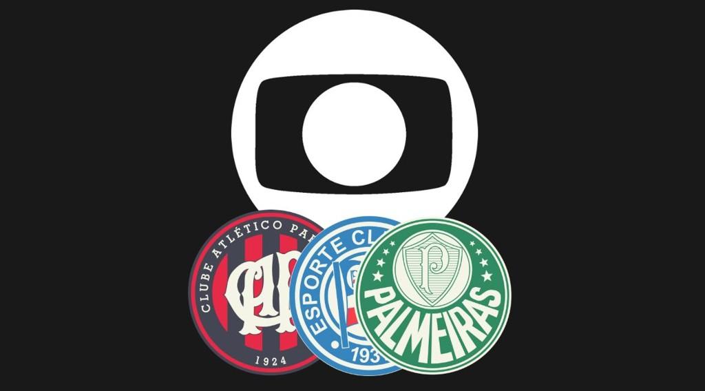 Globo descarta pagar mais aos ‘rebeldes’ Palmeiras, Atlético e Bahia por Brasileirão