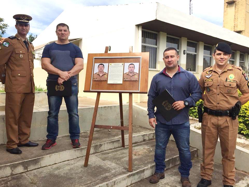 Policiais são escolhidos como destaques do mês entre os 22 municípios do Norte Pioneiro