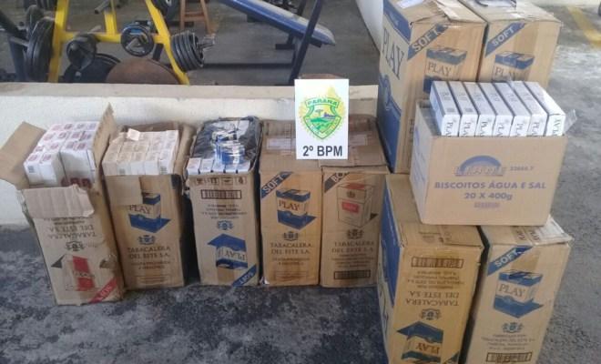Ex-vice prefeito é preso por contrabando de cigarros do Paraguai