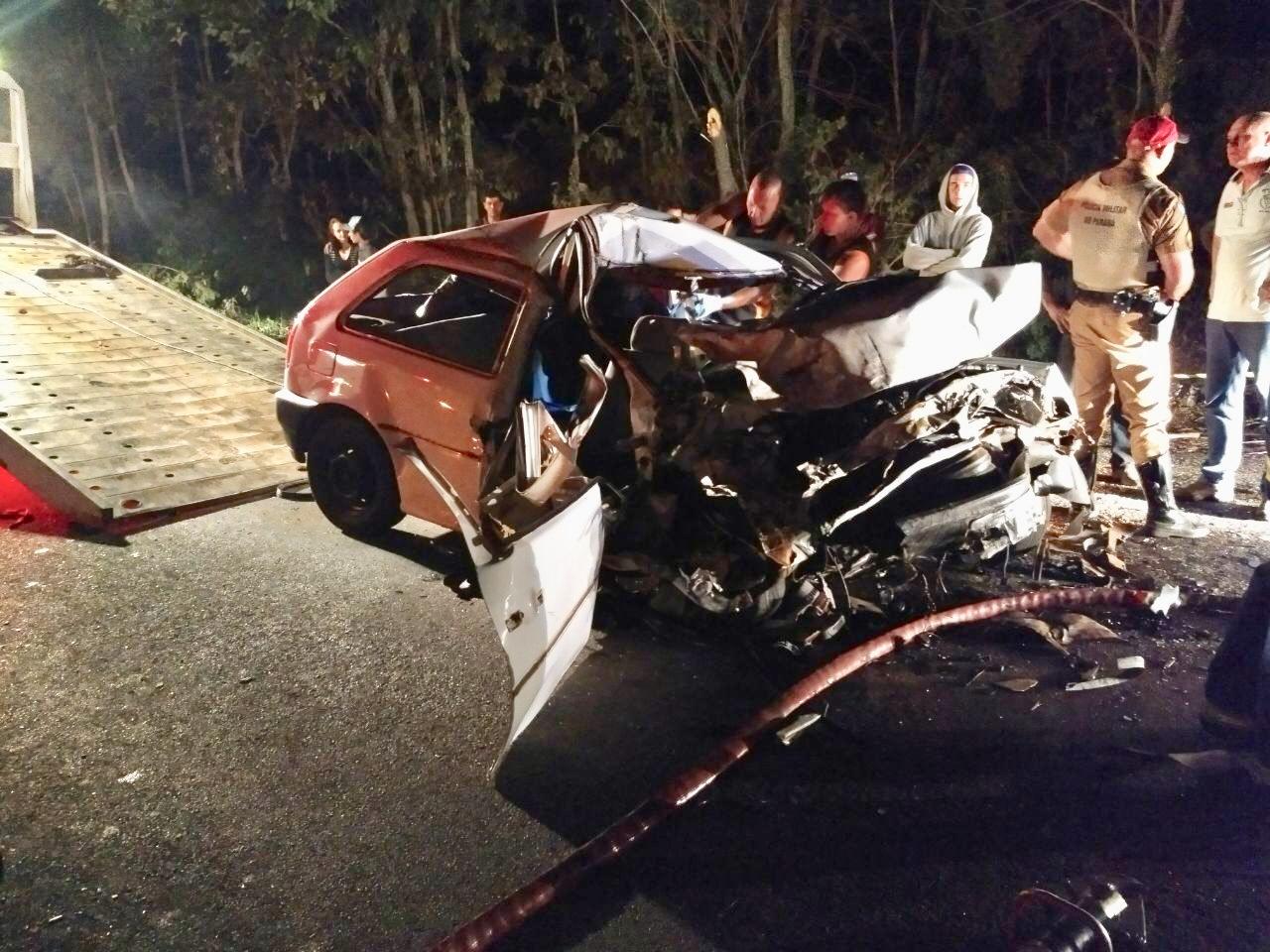 Acidente fatal faz duas vítimas de Joaquim Távora