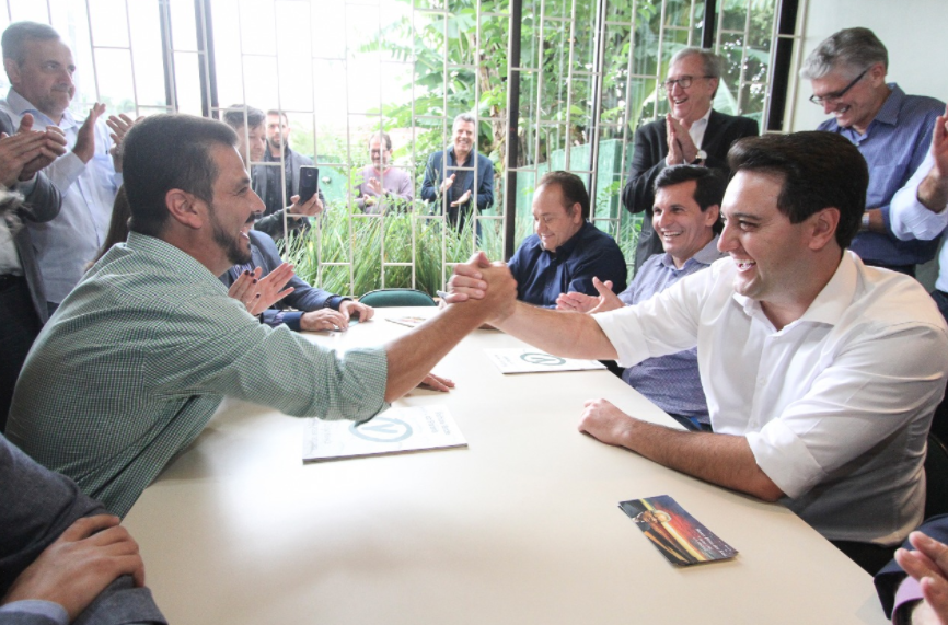 Partido Verde anuncia apoio a Ratinho Júnior