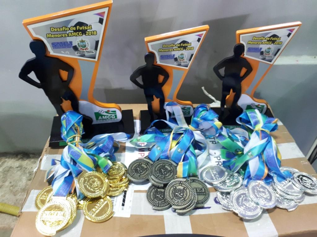 Desafios de Futsal da Associação dos Municípios dos Campos Gerais movimentam Castro