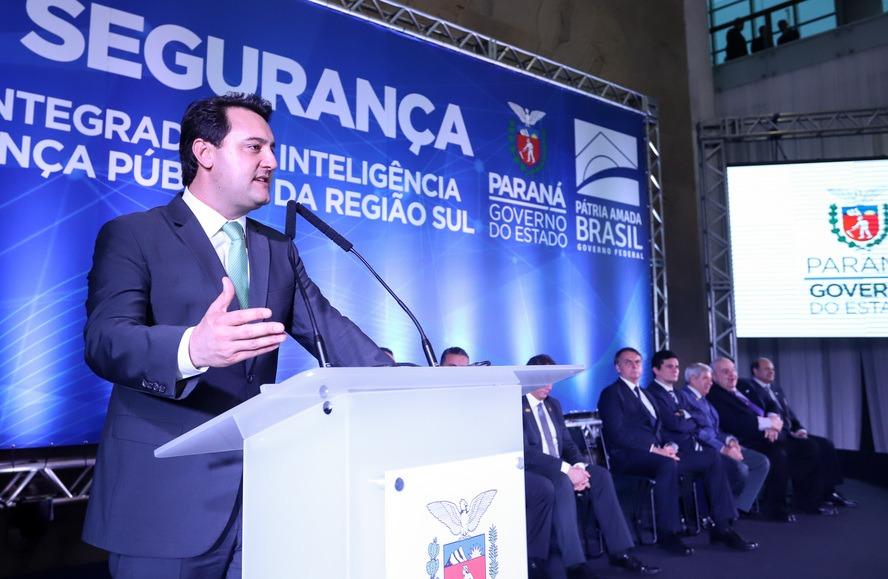 Ratinho Jr destaca redução da criminalidade no Paraná