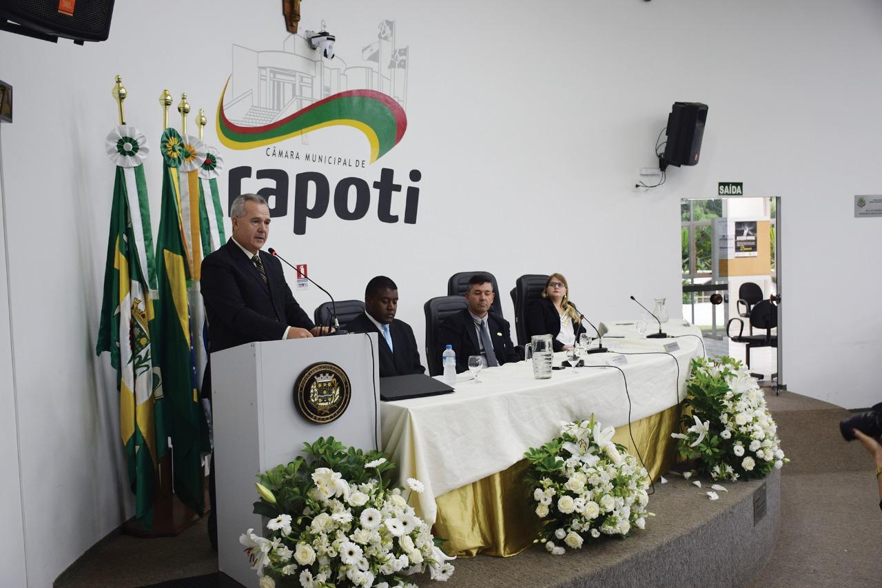 Presidente da Câmara fala sobre recursos e entrega de títulos em Arapoti