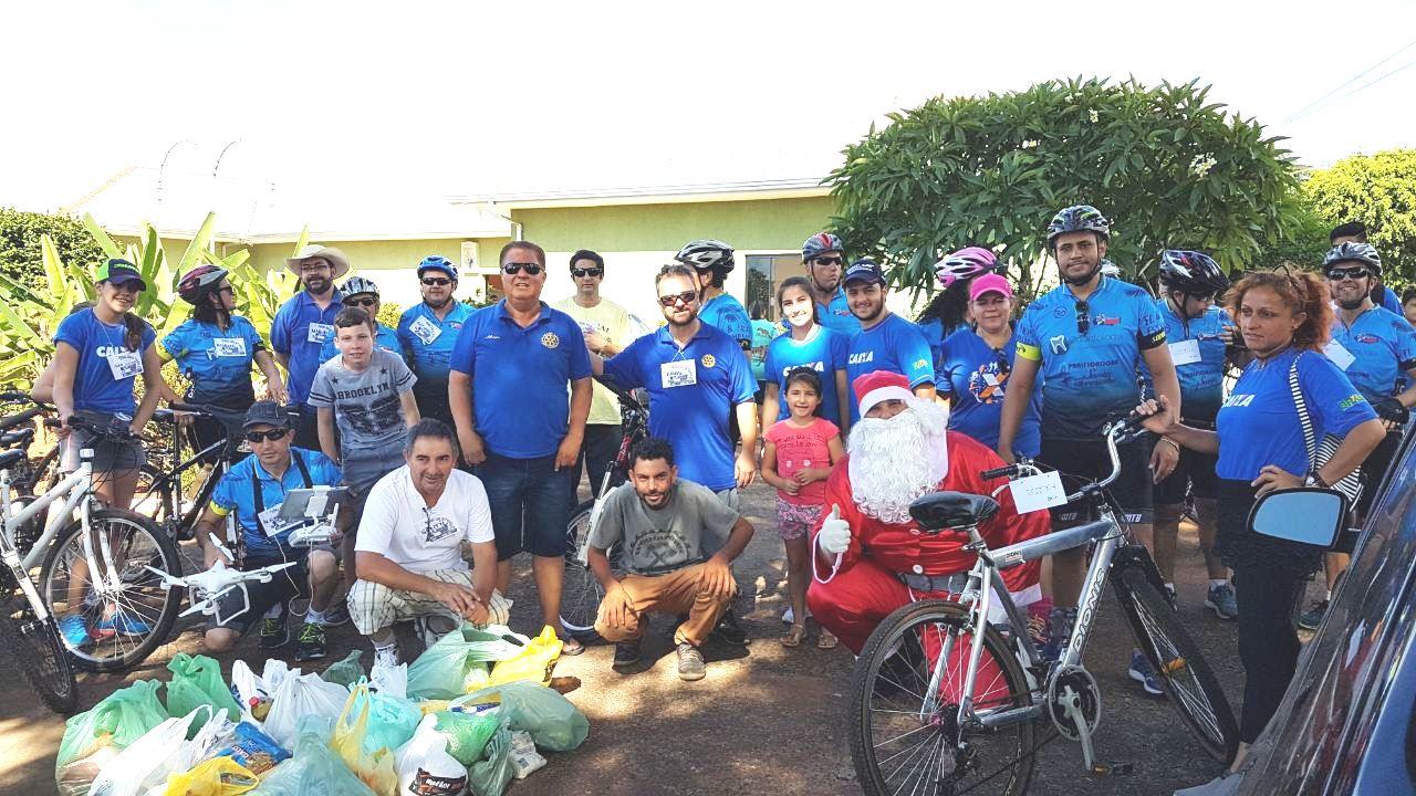 Mais de 60 ciclistas participam da I Edição do Pedal Solidário