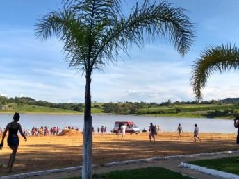 Acidente entre Jet Skis deixa duas pessoas feridas na Alemoa
