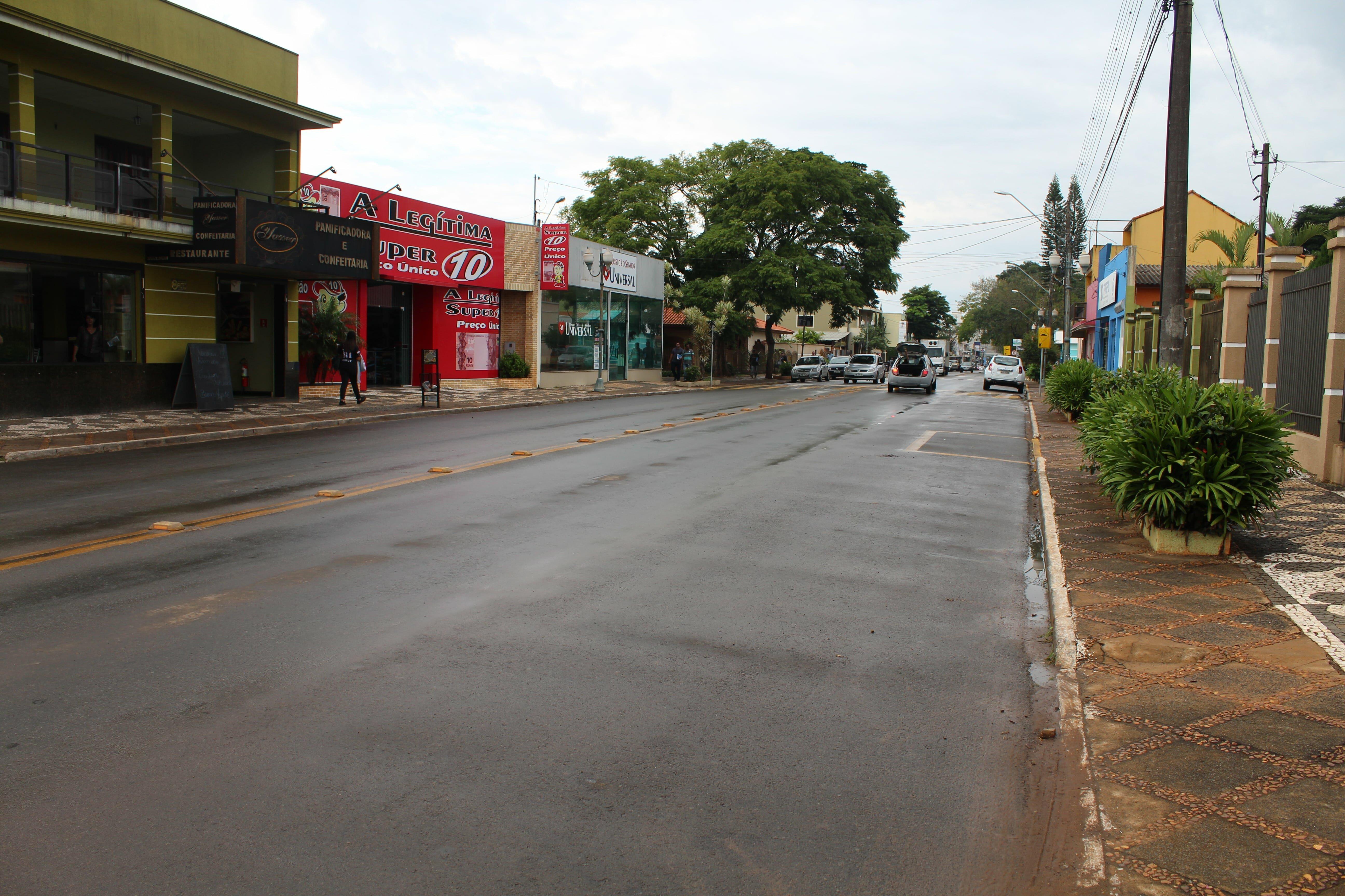 Prefeitura de Arapoti dá início a revitalização da Rua Moisés Lupion