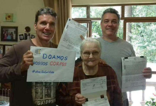 Três pessoas da mesma família doam seus corpos à UFPR para estudo