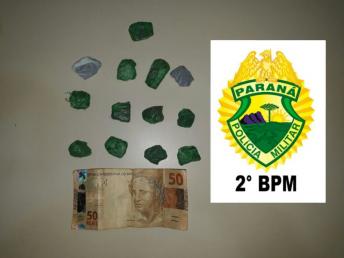 Policiais prendem envolvido com tráfico de drogas em W. Braz