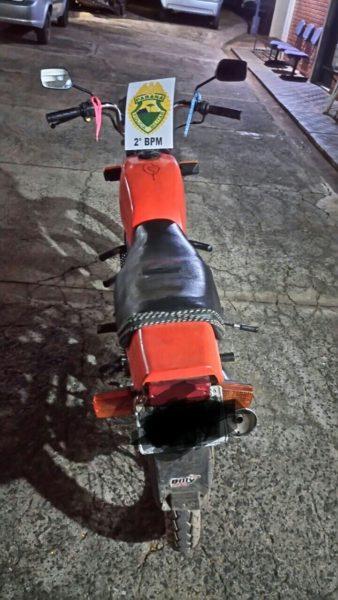 Policiais recuperam mais uma moto furtada em W. Braz