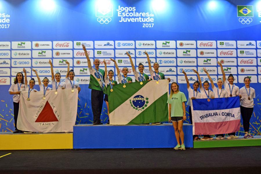 Paraná é bicampeão dos Jogos Escolares da Juventude
