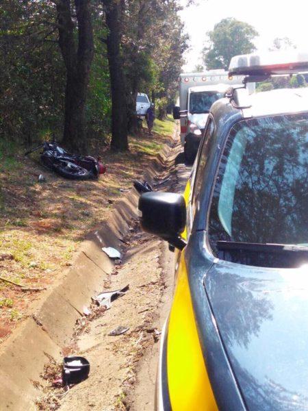 Acidente fatal deixa um homem morto na BR-153 em Santo Antônio da Platina