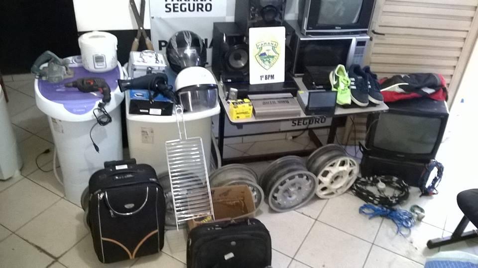 Polícia de Arapoti chama proprietários para reconhecerem aparelhos recuperados