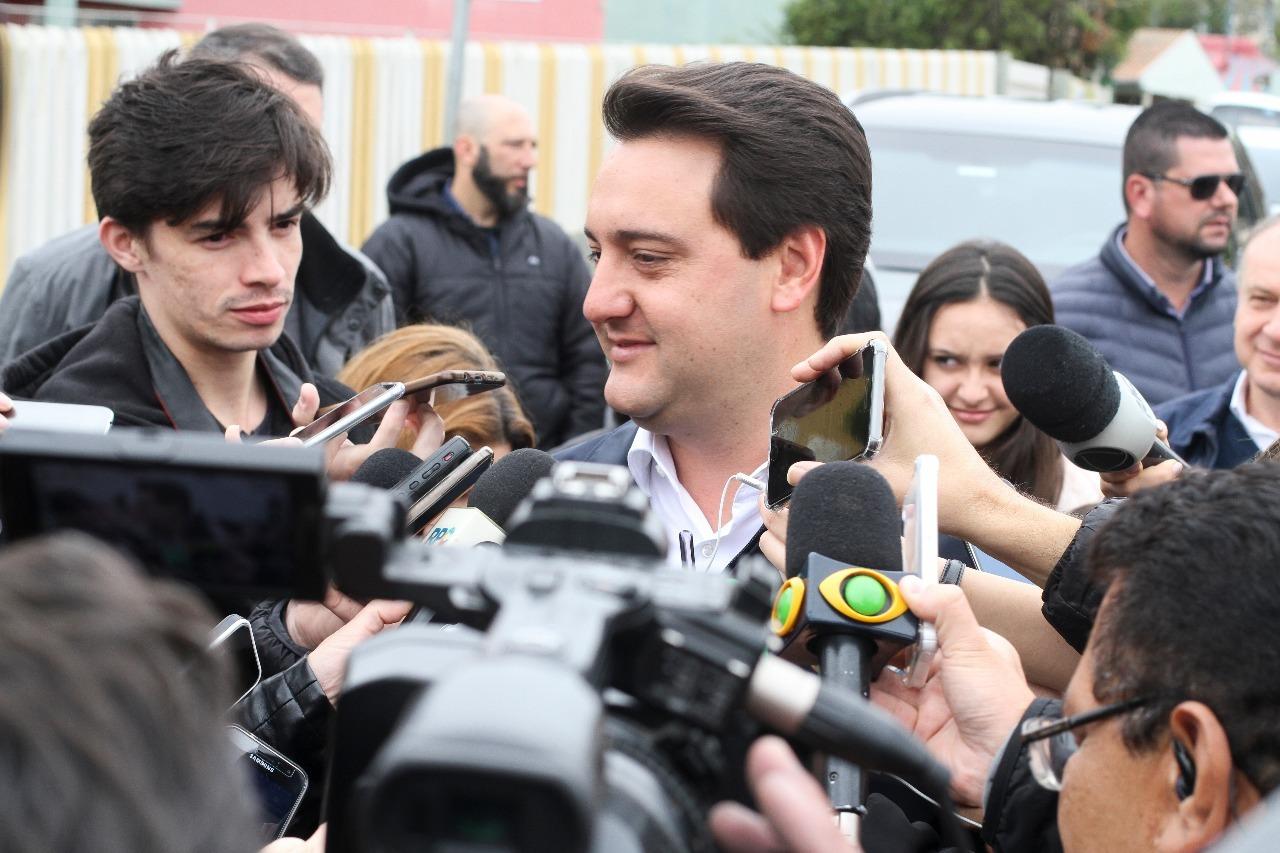Governo Ratinho Junior completa 100 dias e é aprovado por 78,4%