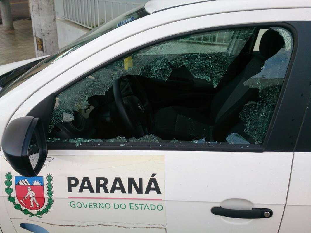 Dupla de vândalos deixam rastro de destruição em W. Braz