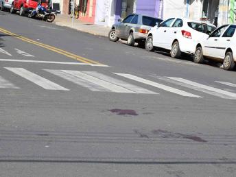Motorista atropela cachorro no centro de W. Braz