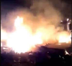 Idoso morre carbonizado em incêndio durante a madrugada