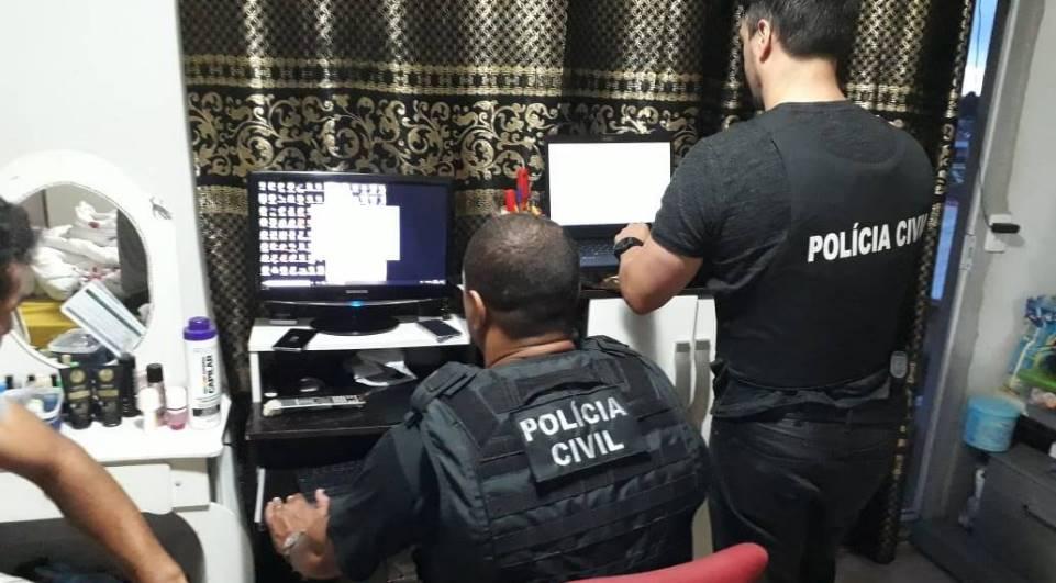 Polícia Civil cumpre mandados contra pedofilia em oito cidades
