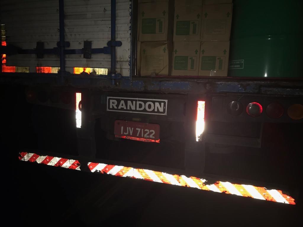 Carga roubada é abandonada na PR-272