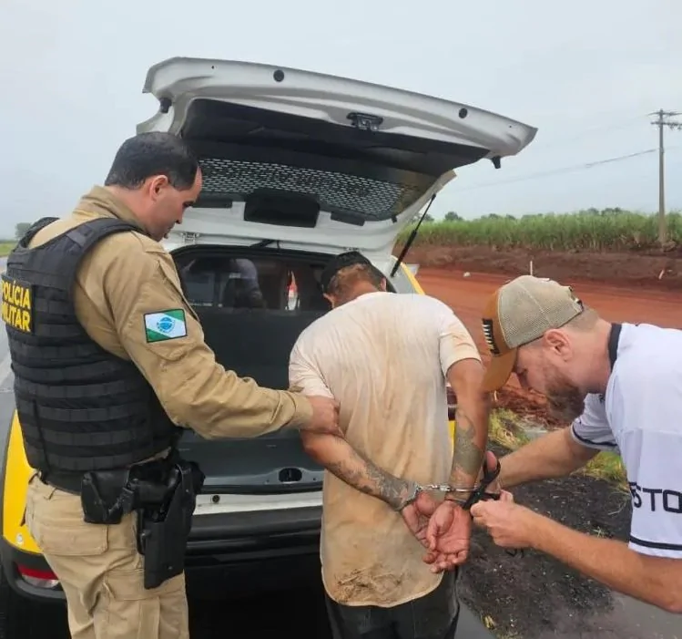Homem tenta matar mulher a facadas e acaba preso no Norte Pioneiro