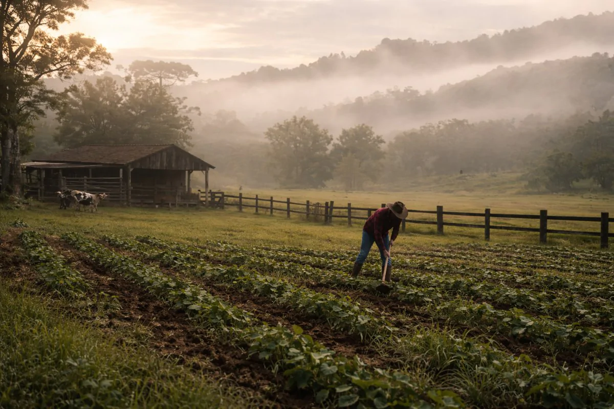 Outono muda a paisagem e transforma a rotina no interior do Paraná 