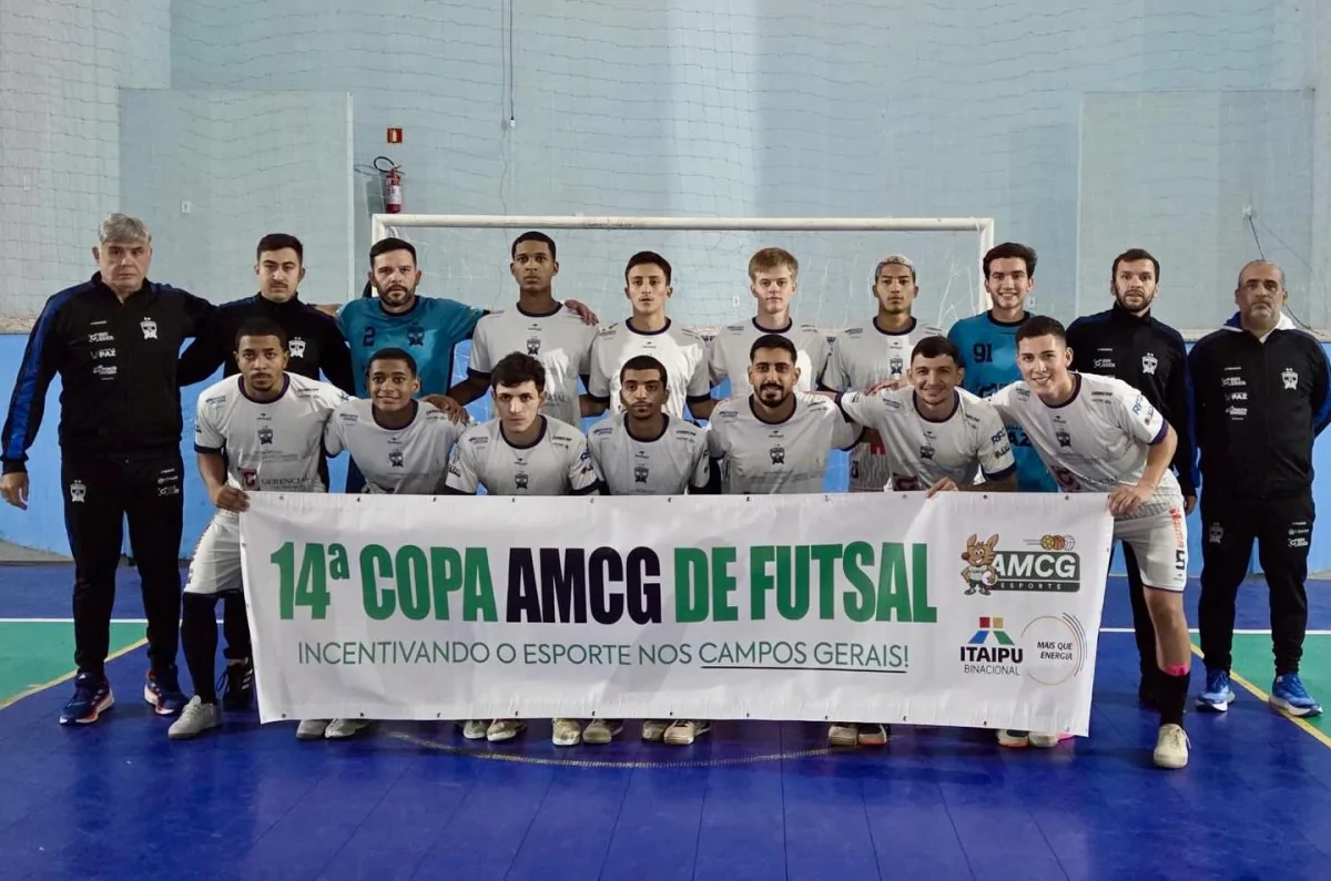 Copa AMCG de Futsal define classificados e abre fase decisiva nos Campos Gerais