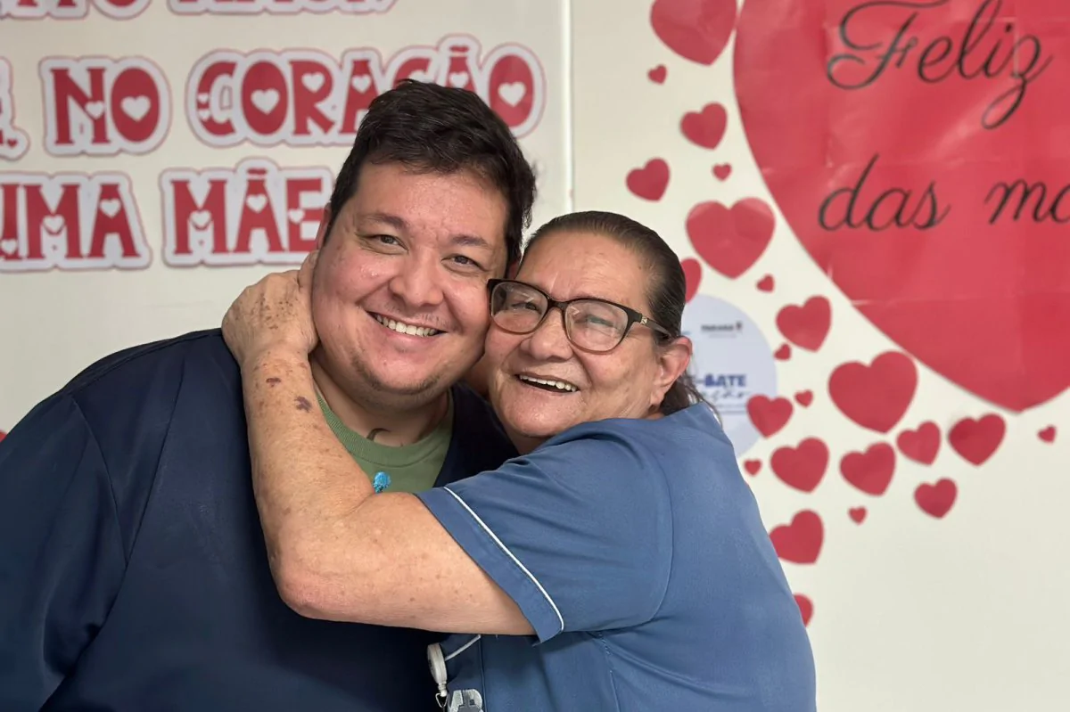 História emocionante: mãe e filhos trabalham juntos na UTI do Hospital Regional de Santo Antônio da Platina