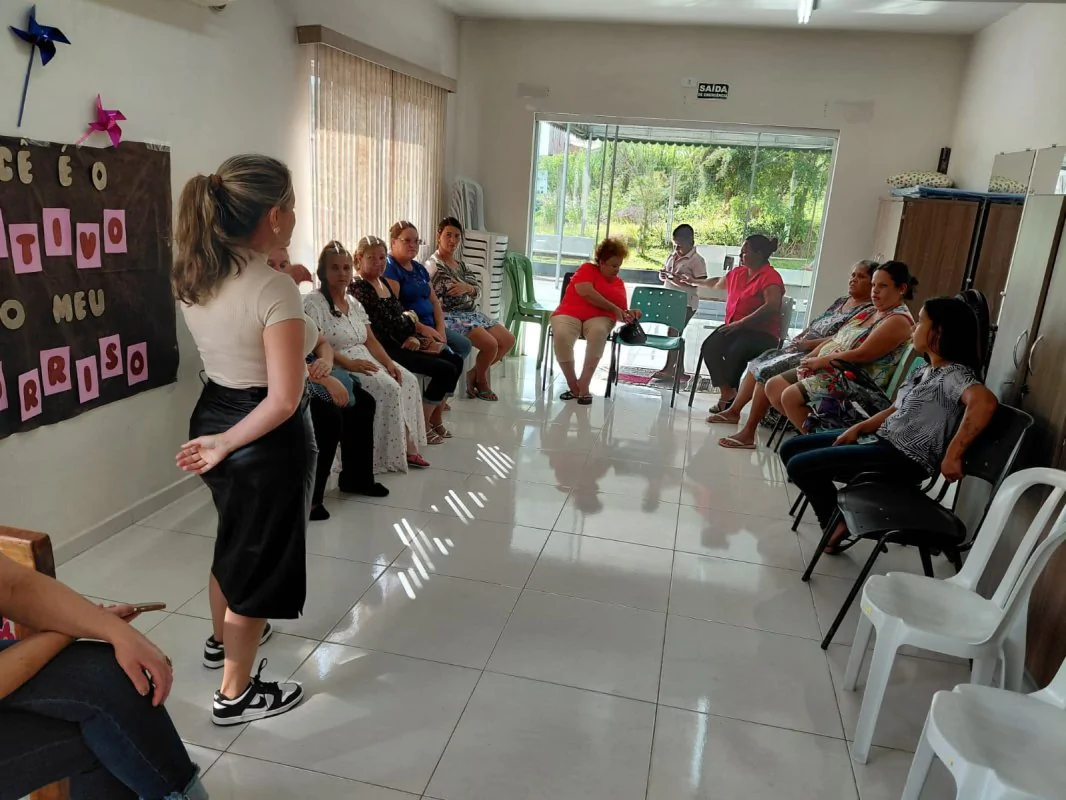 CRAS promove palestra sobre prevenção a violência contra mulher em Jaguariaíva