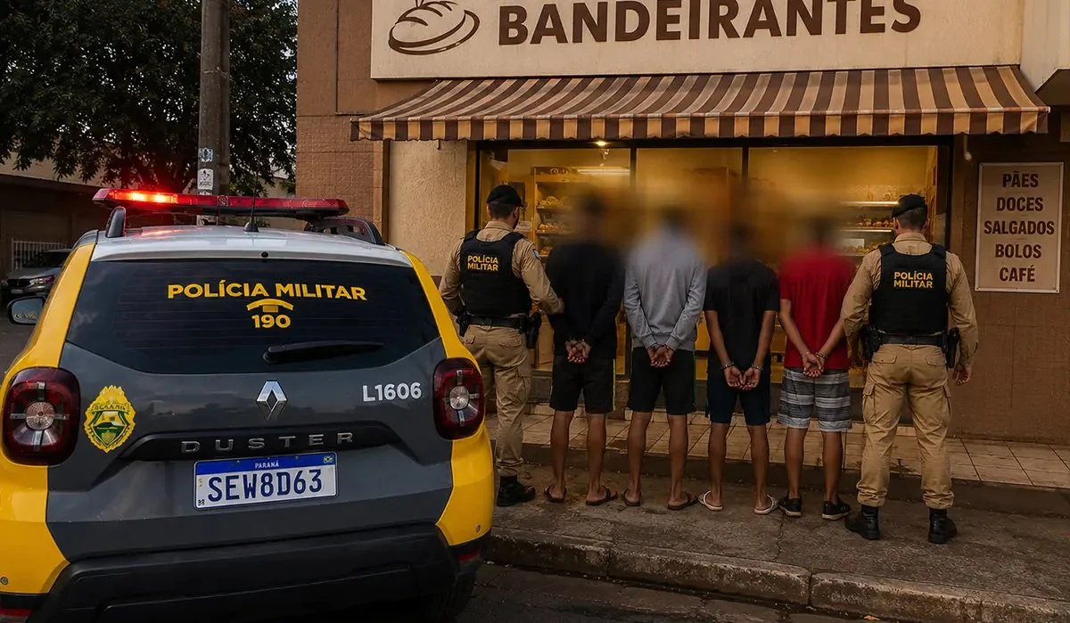 Mulher reage a assalto e leva soco na boca no Norte Pioneiro